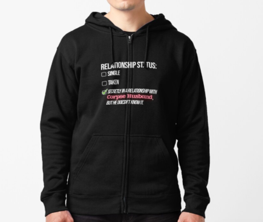 Relationship with Corpse Husband Best Hoodie